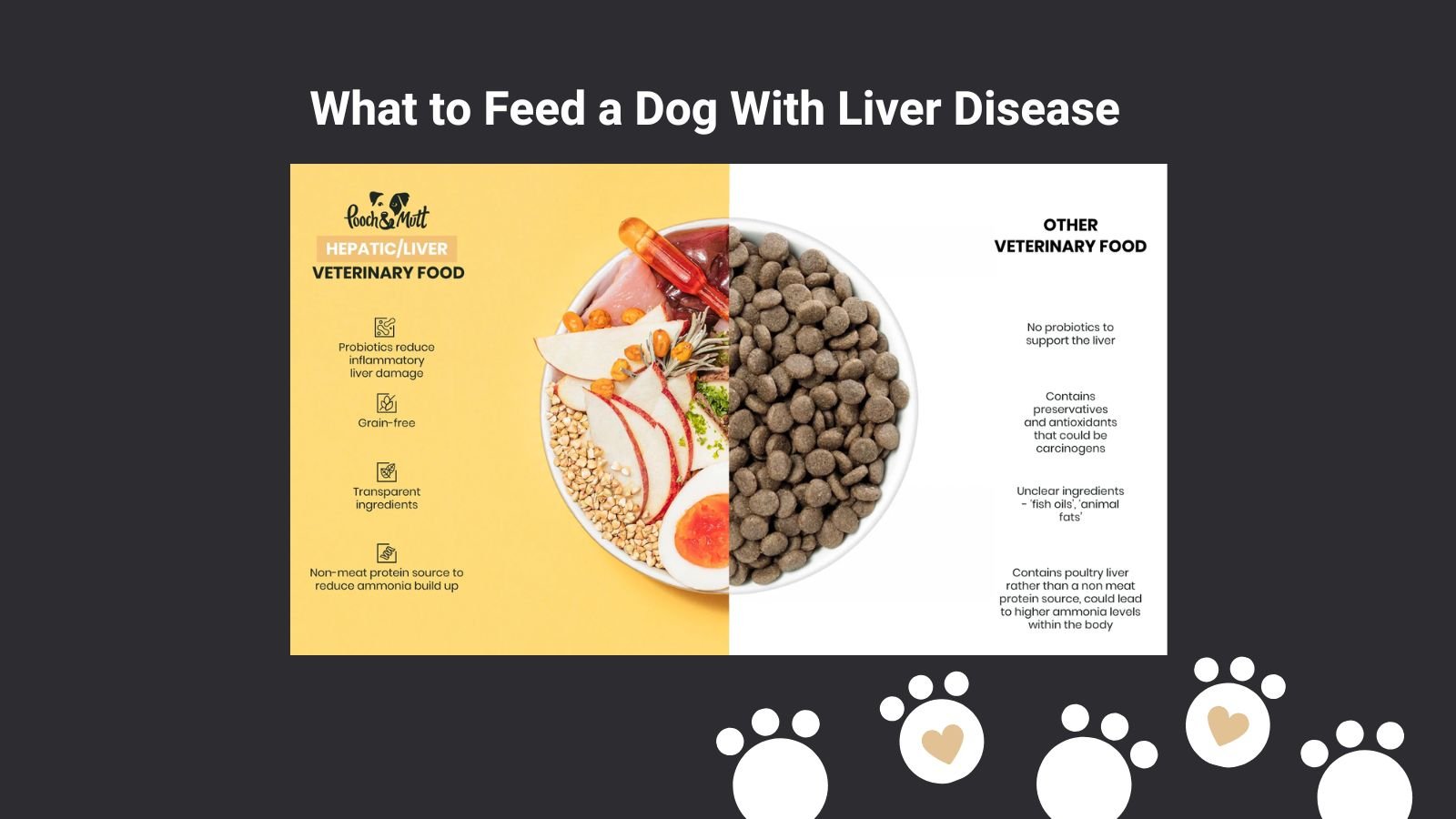 What to Feed a Dog With Liver Disease